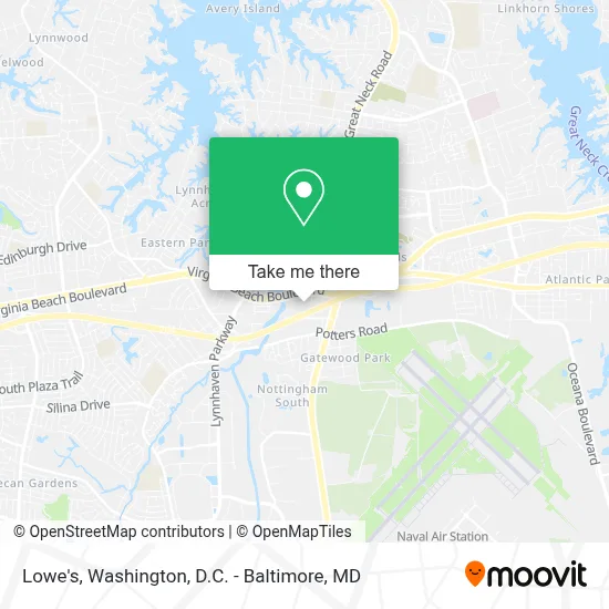 Lowe's map