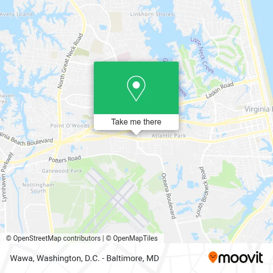 Wawa map
