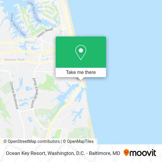 Ocean Key Resort map