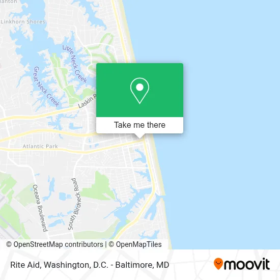 Rite Aid map