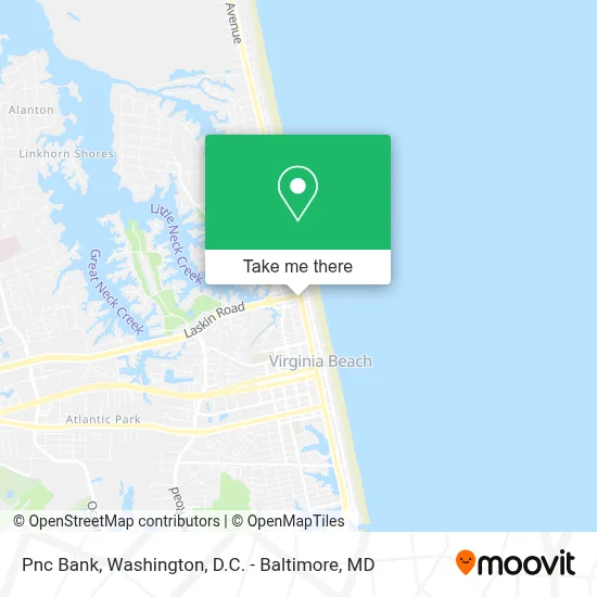 Pnc Bank map