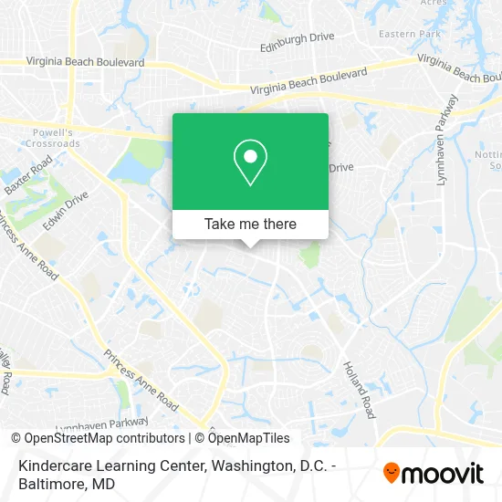 Kindercare Learning Center map