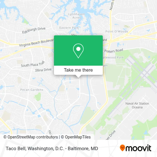 Taco Bell map