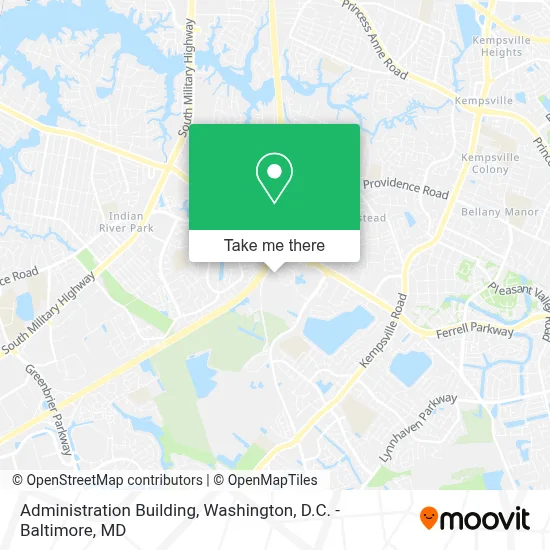 Administration Building map