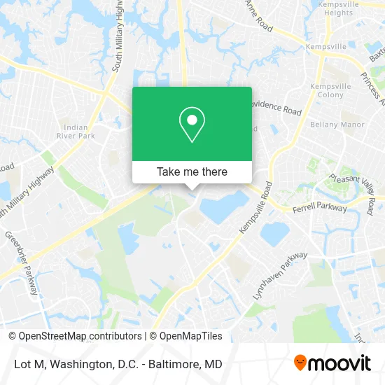 Lot M map