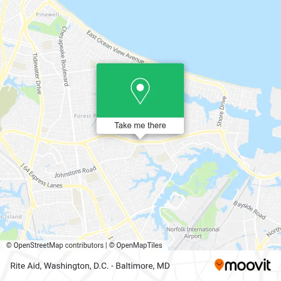 Rite Aid map
