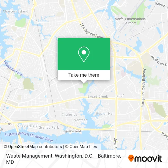 Waste Management map
