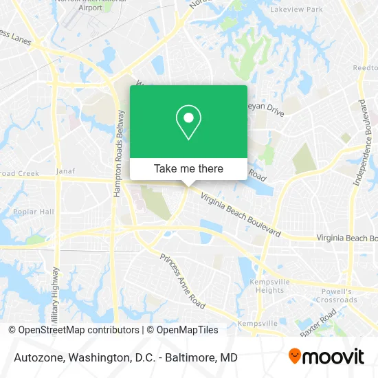 Autozone map