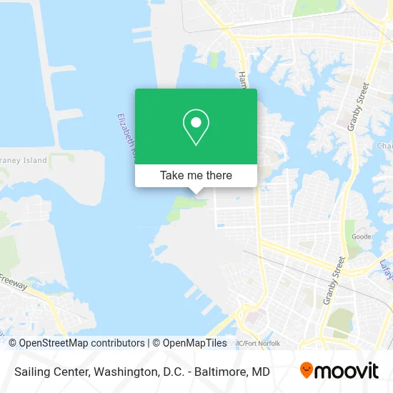Sailing Center map