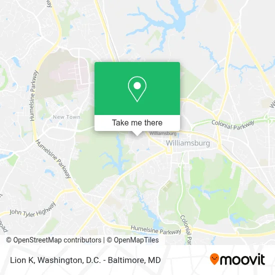 Lion K map