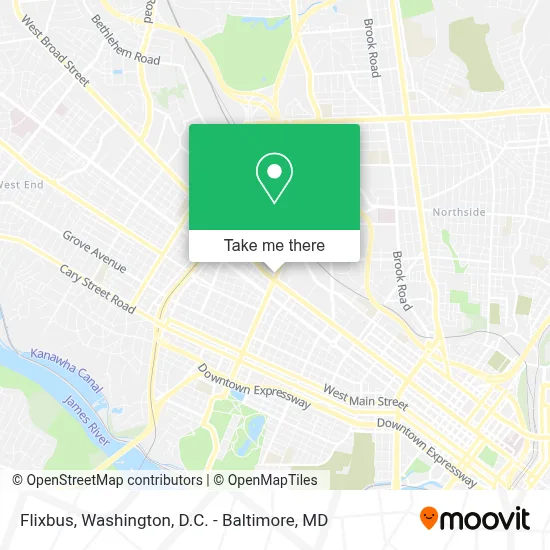 Flixbus map