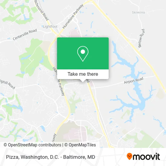 Pizza map