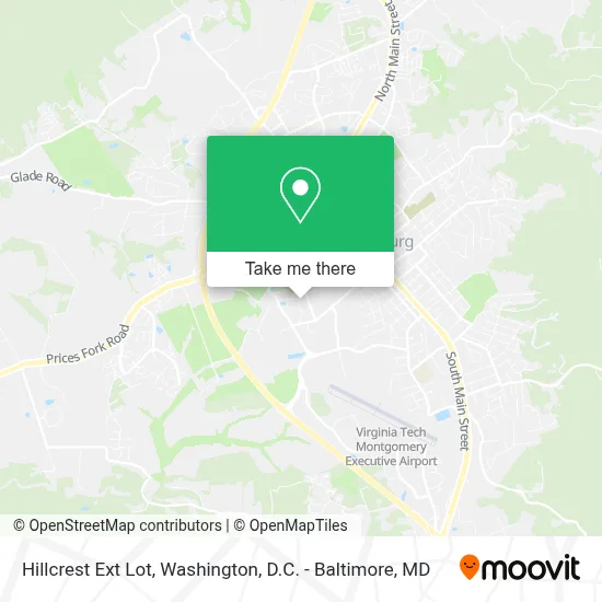 Hillcrest Ext Lot map