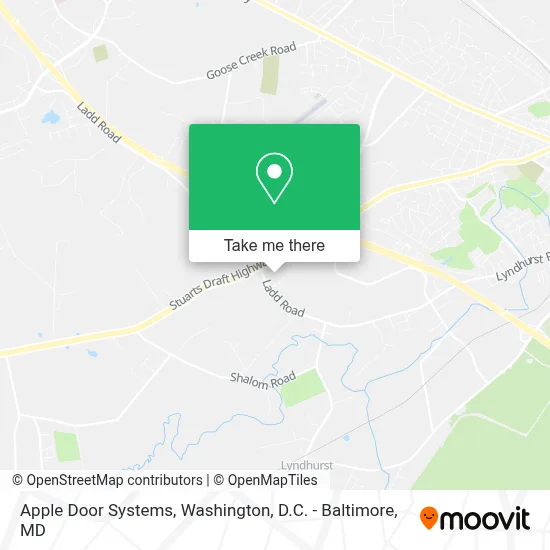Apple Door Systems map