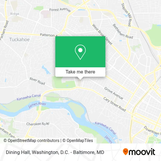 Dining Hall map