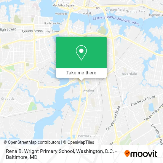 Rena B. Wright Primary School map