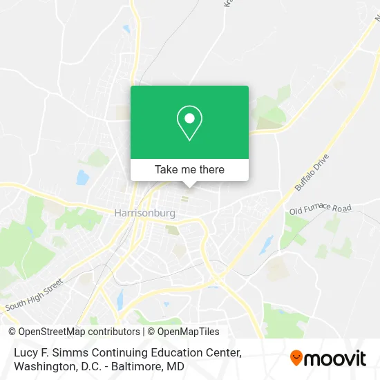 Lucy F. Simms Continuing Education Center map