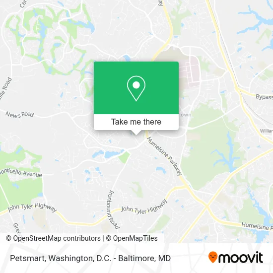 Petsmart map