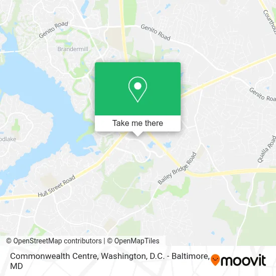 Commonwealth Centre map