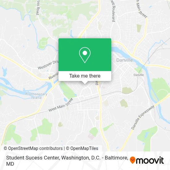 Student Sucess Center map