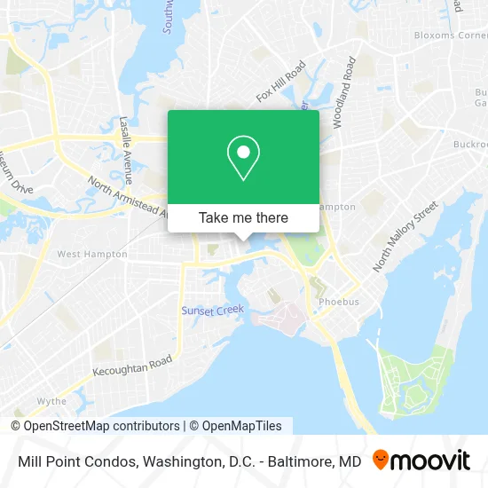 Mill Point Condos map