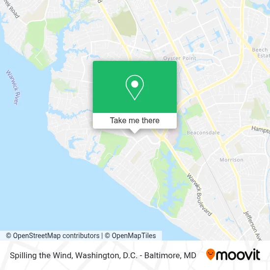Spilling the Wind map