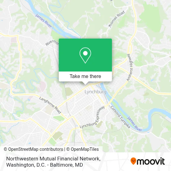 Northwestern Mutual Financial Network map