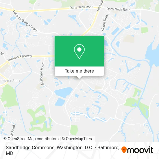 Sandbridge Commons map