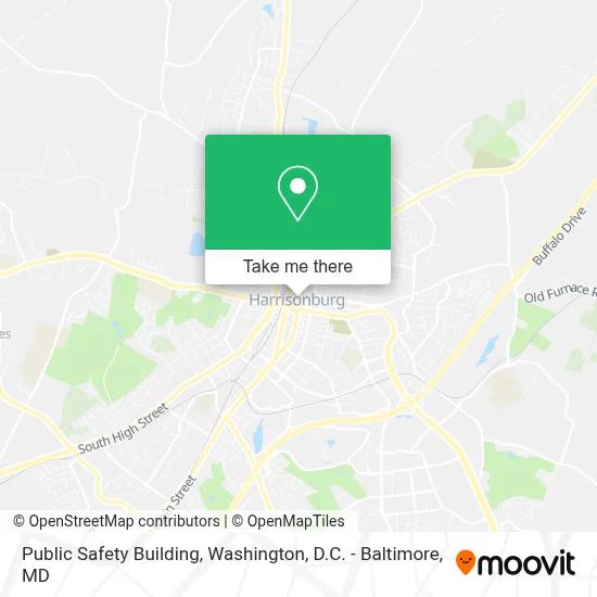 Public Safety Building map