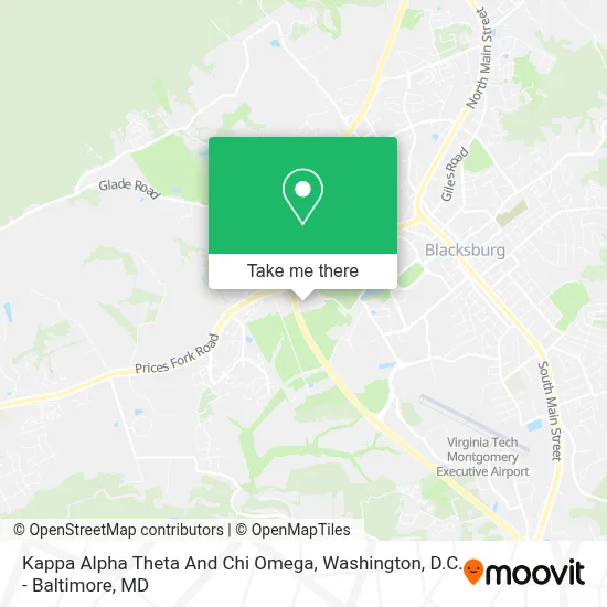 Kappa Alpha Theta And Chi Omega map