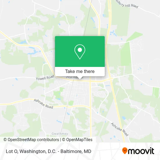 Lot O map
