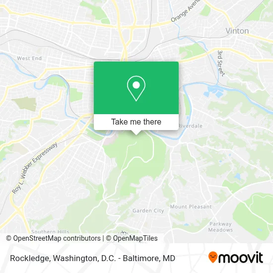 Rockledge map