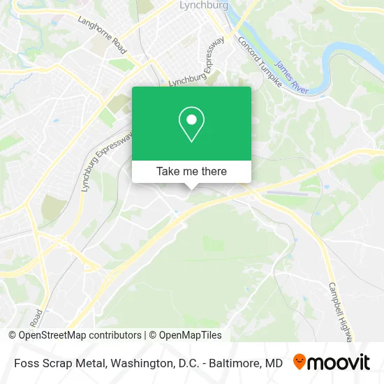 Foss Scrap Metal map