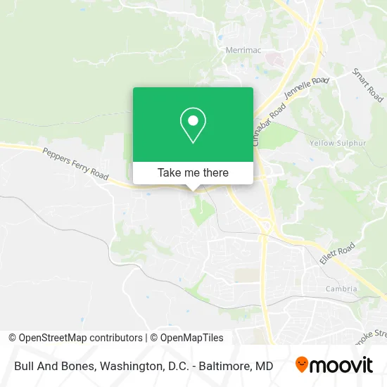 Bull And Bones map