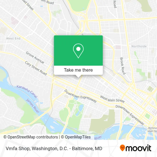 Vmfa Shop map