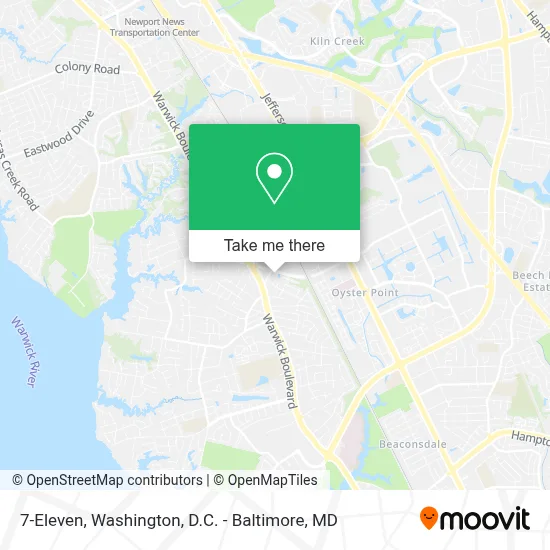 7-Eleven map