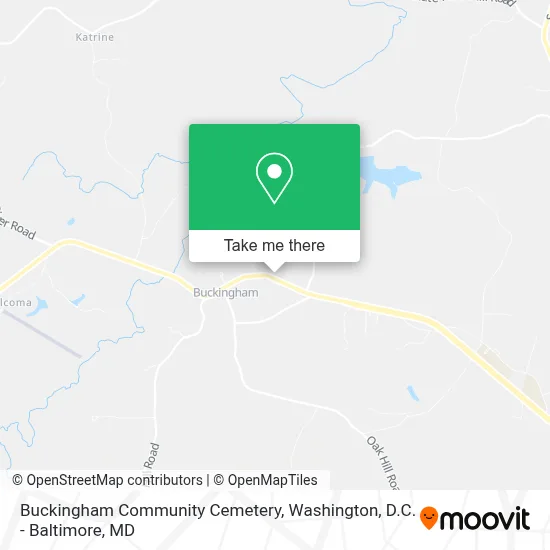 Buckingham Community Cemetery map