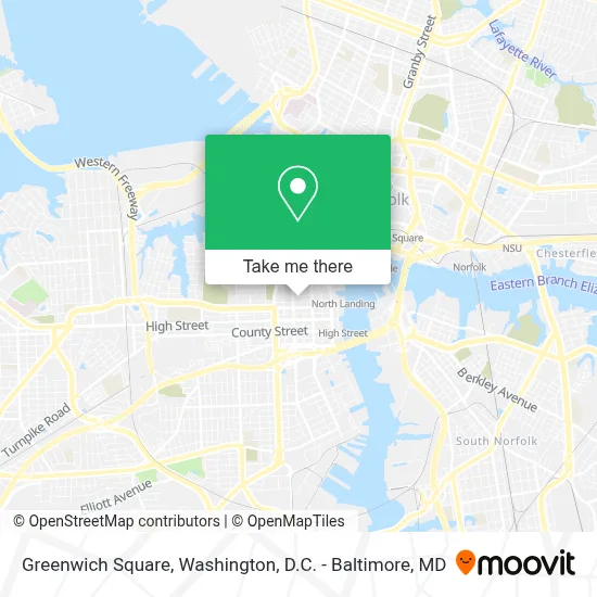 Greenwich Square map