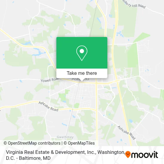 Virginia Real Estate & Development, Inc. map