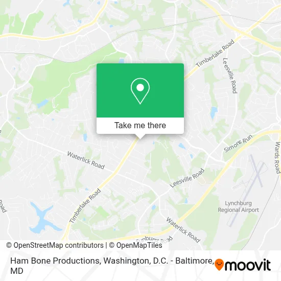 Ham Bone Productions map