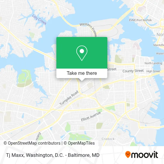 Tj Maxx map