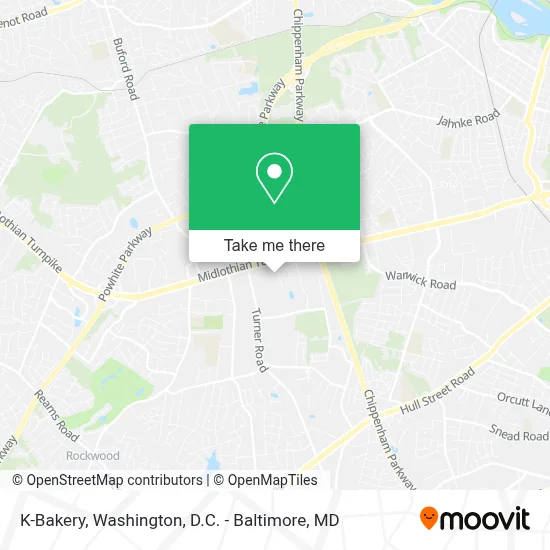 K-Bakery map