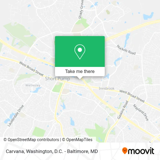 Carvana map
