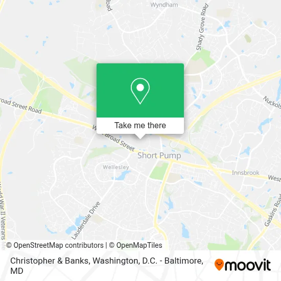 Christopher & Banks map