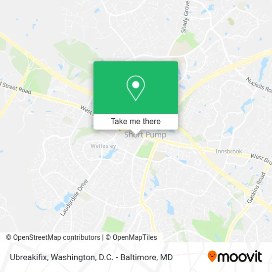 Ubreakifix map