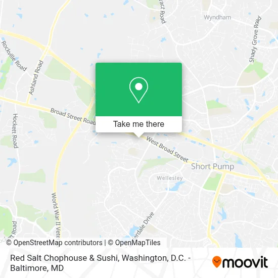 Red Salt Chophouse & Sushi map