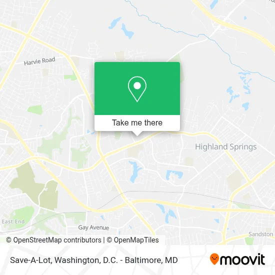Save-A-Lot map