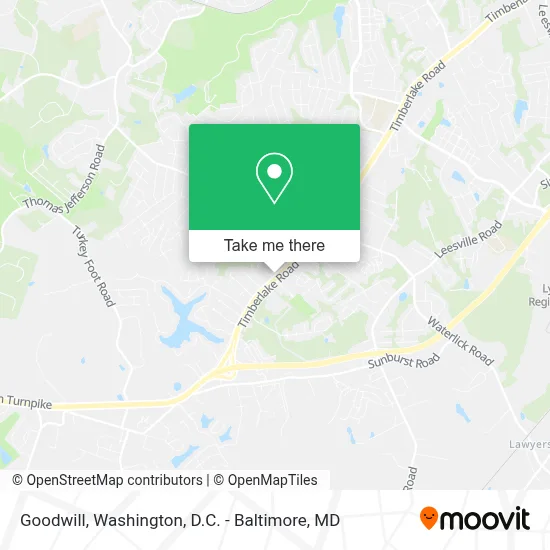 Goodwill map