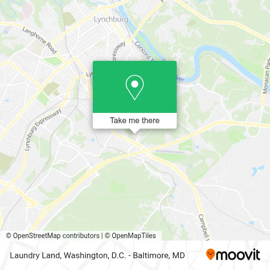 Laundry Land map
