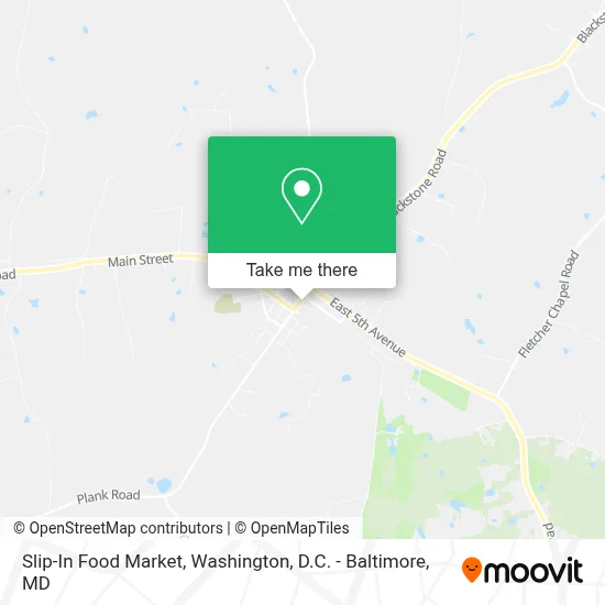 Slip-In Food Market map